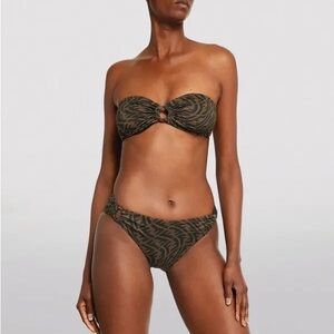 🔥NWT FENDI Vertigo Bandeau/Bikini SET